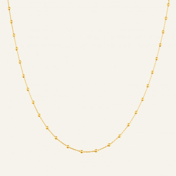 Collier Boules Sur Chaîne