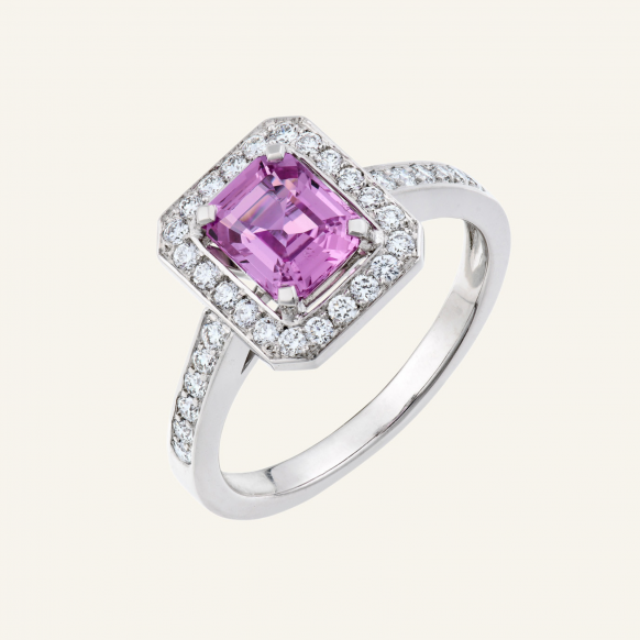 Bague Vendôme saphir rose